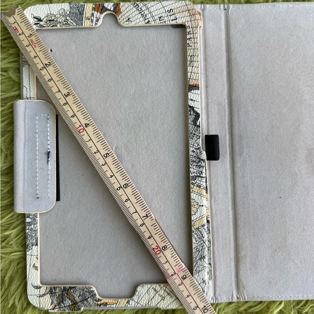 Vintage Map Tablet Case Stand Cover iPad Holder Travel Design